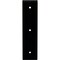 Ekena Millwork Hamilton Steel Bracket, Powder Coated Black 2"W x 8"D x 8"H BKTM02X08X08HAPBL - alternate 8